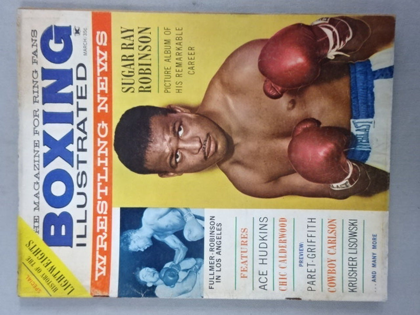 BOXING ILLUSTRATED Wrestling  NEWS March 1961