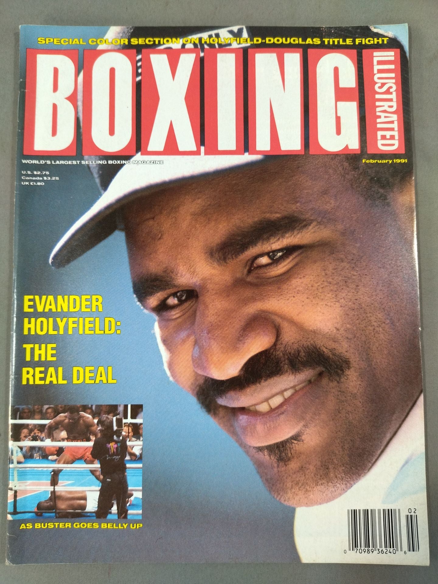 BOXING ILLUSTRATED 1991年2月号