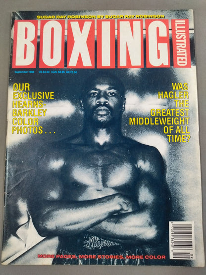BOXING ILLUSTRATED 1988年9月号