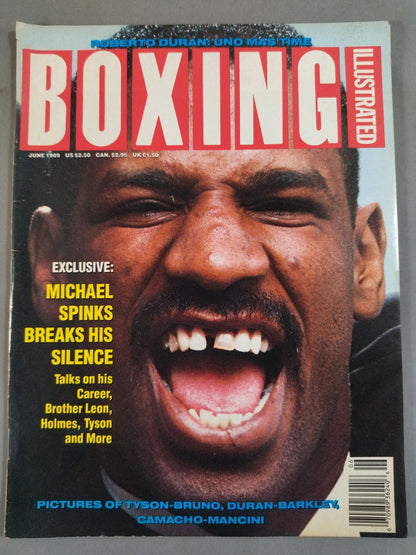 BOXING ILLUSTRATED 1989年6月号