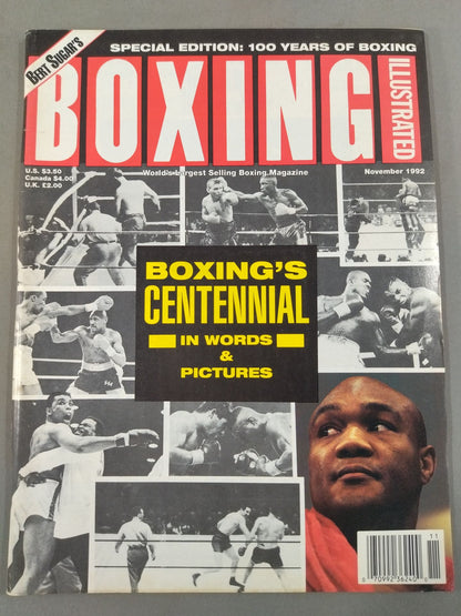 BOXING ILLUSTRATED 1992年11月号