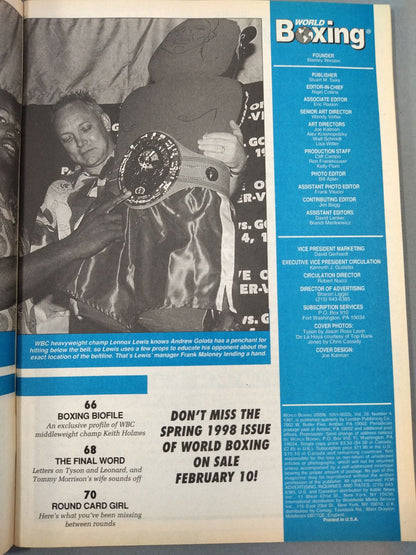 WORLD Boxing 1997年 WINTER