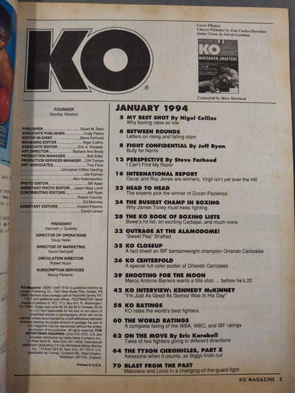 KO MAGAZINE 1994年1月号