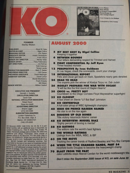 KO MAGAZINE 2000年8月号
