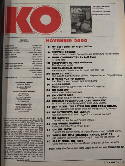 KO MAGAZINE 2000年11月号
