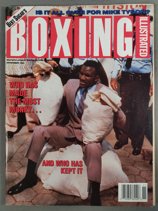 BOXING ILLUSTRATED NOVEMBER 1991 ISSUE