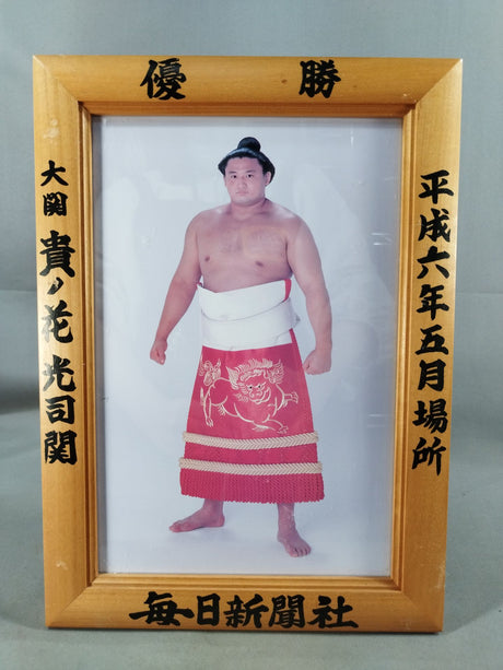貴ノ花 ミニチュア優勝額④