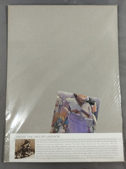 Rin Matsuoka hand signed autograph  "Masayama" lithograph