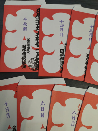 Heisei 31 Grand Sumo January Place Large Bag Complete Set