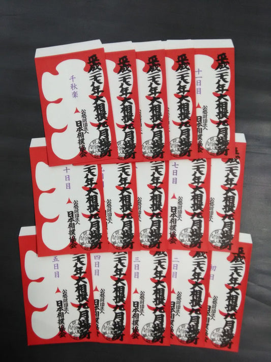 Heisei 28 Sumo September Place Large Bag Complete Set