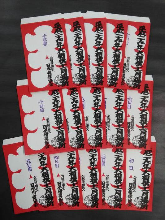 Heisei 29 Sumo November Place Large Bag Complete Set