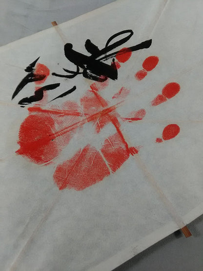 北の湖 直筆サイン&手形入り凧