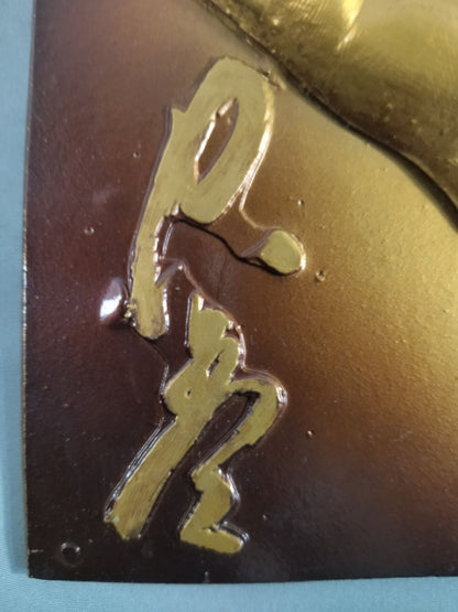 "The first monopoly of the three awards in history" Otsuki Enamel Handprint