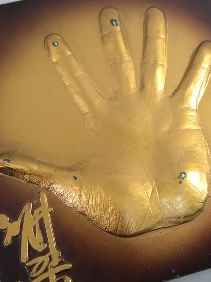 "Black Diamond" Kaijie Enamel Handprint
