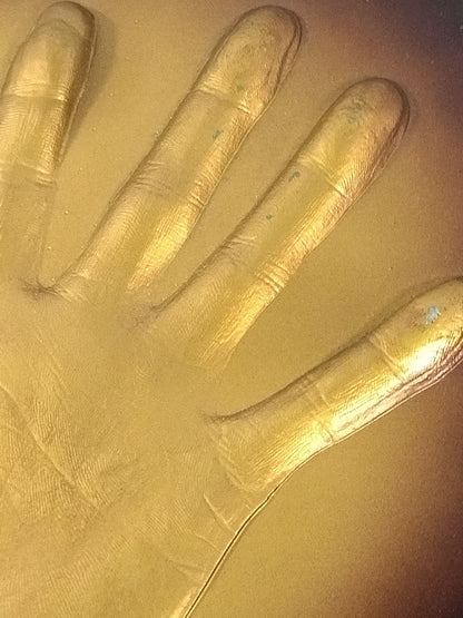 "Black Diamond" Kaijie Enamel Handprint