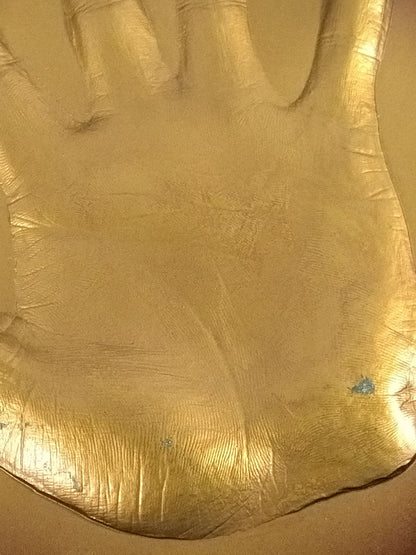 "Black Diamond" Kaijie Enamel Handprint