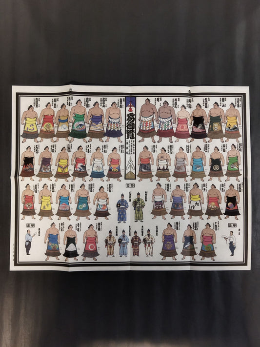 Heisei 12 First Place Picture Banzuke