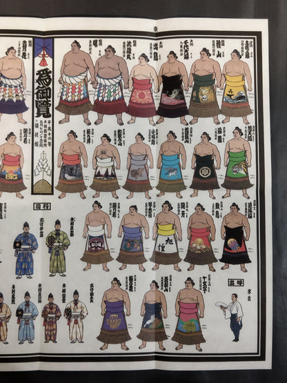 Heisei 12 First Place Picture Banzuke