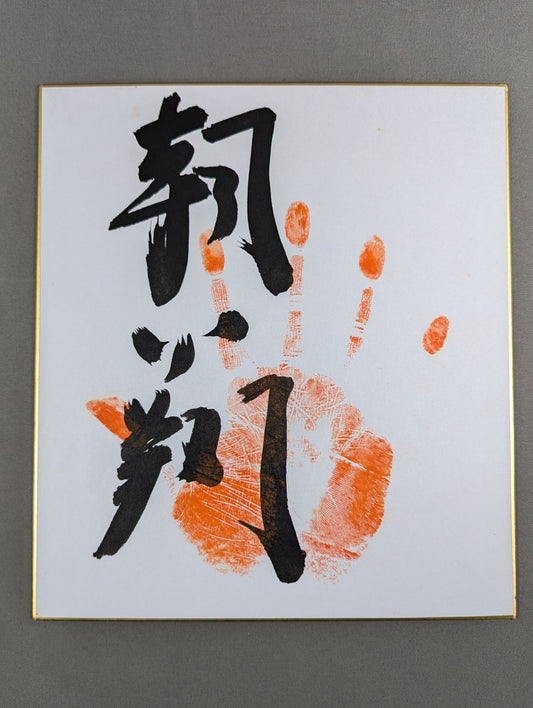朝乃翔(手形入り)