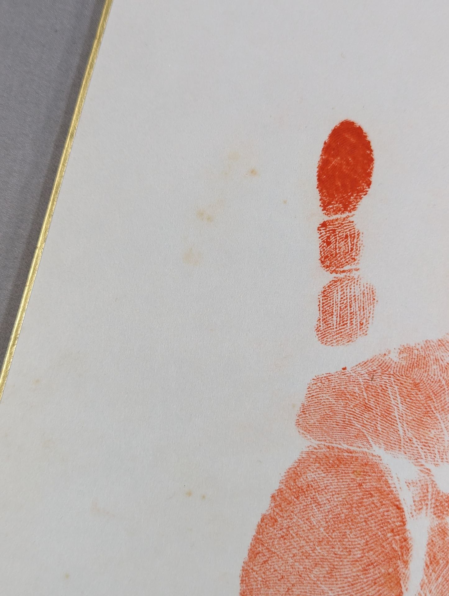 WITH handprint