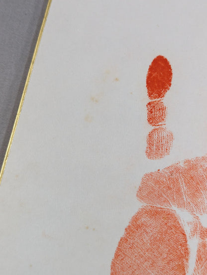 WITH handprint