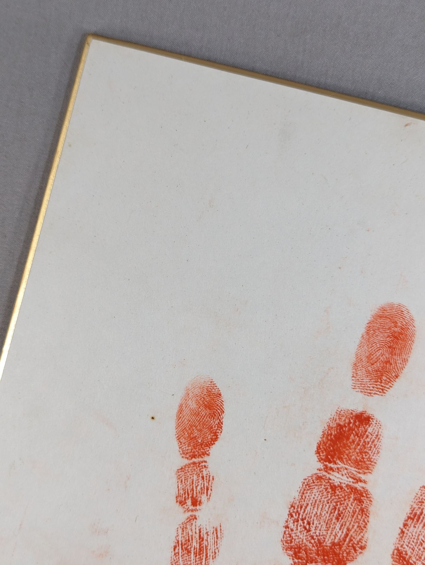 WITH handprint