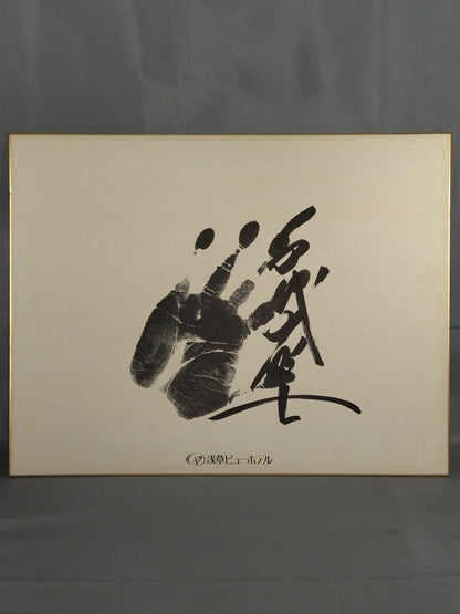 ★浅草ビューホテル★ 千代の富士(手形入り)