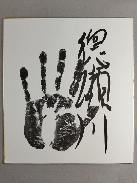 Tokusegawa (black with handprint)