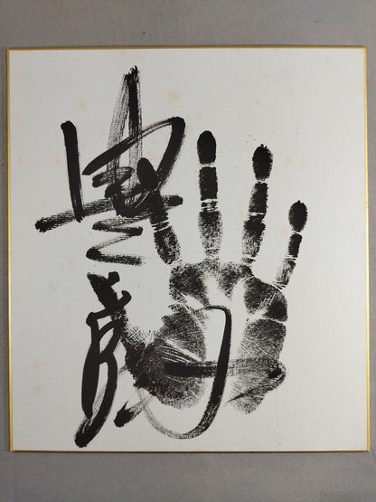 Toyozakura (black with handprint)