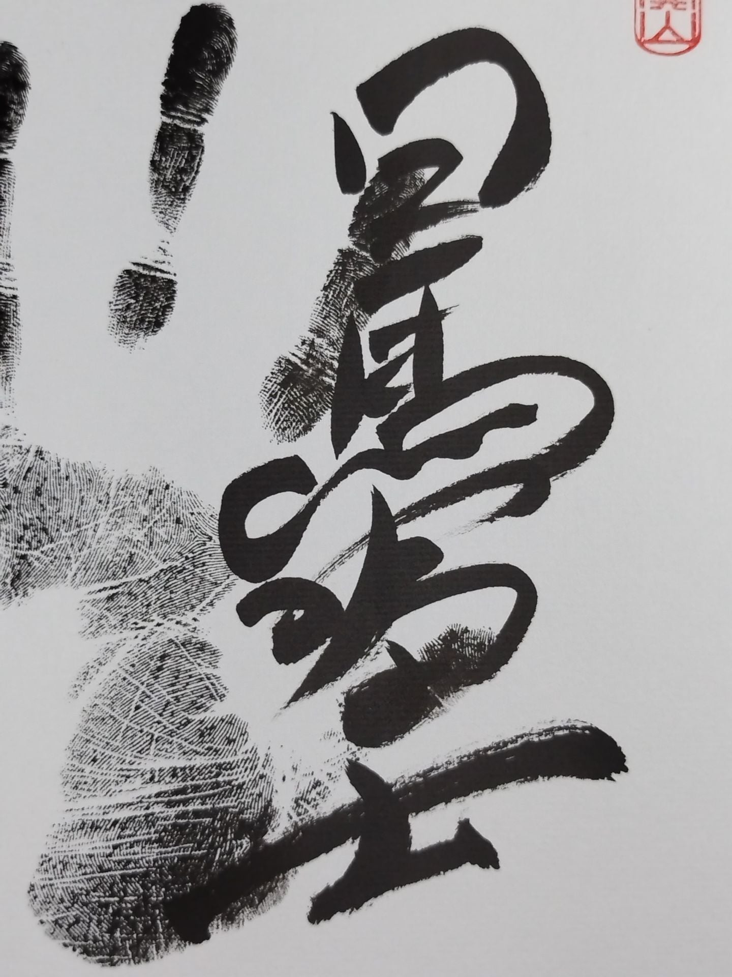 日馬富士(黒手形入り)