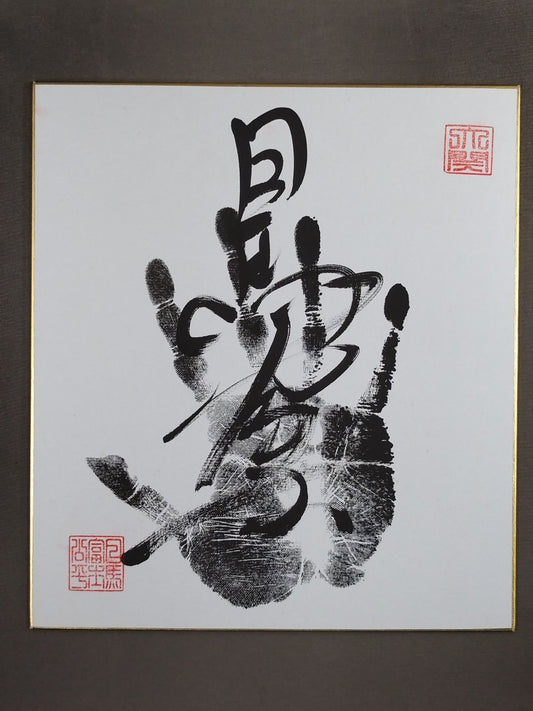 日馬富士(黒手形入り)