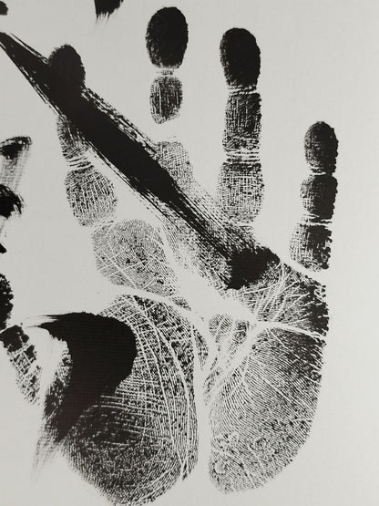 Musoyama  (black with handprint)