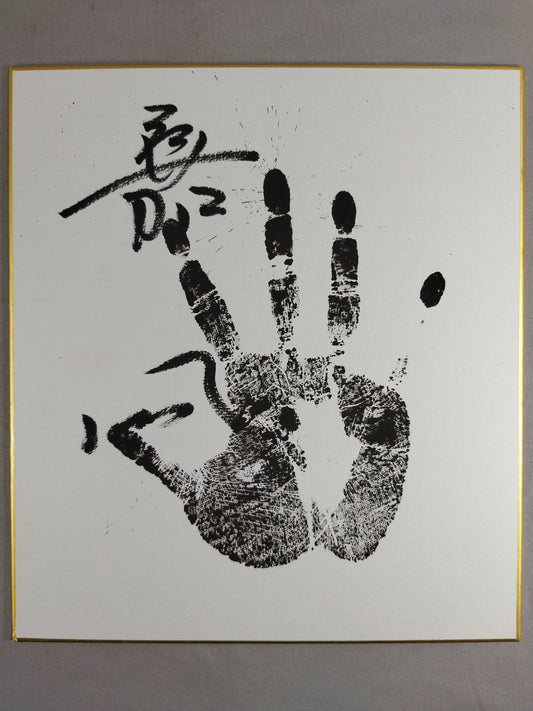 嘉風(黒手形入り)