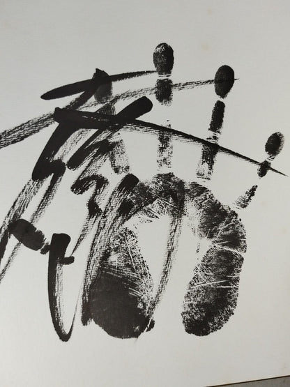 Waka Misugi (black with handprint)