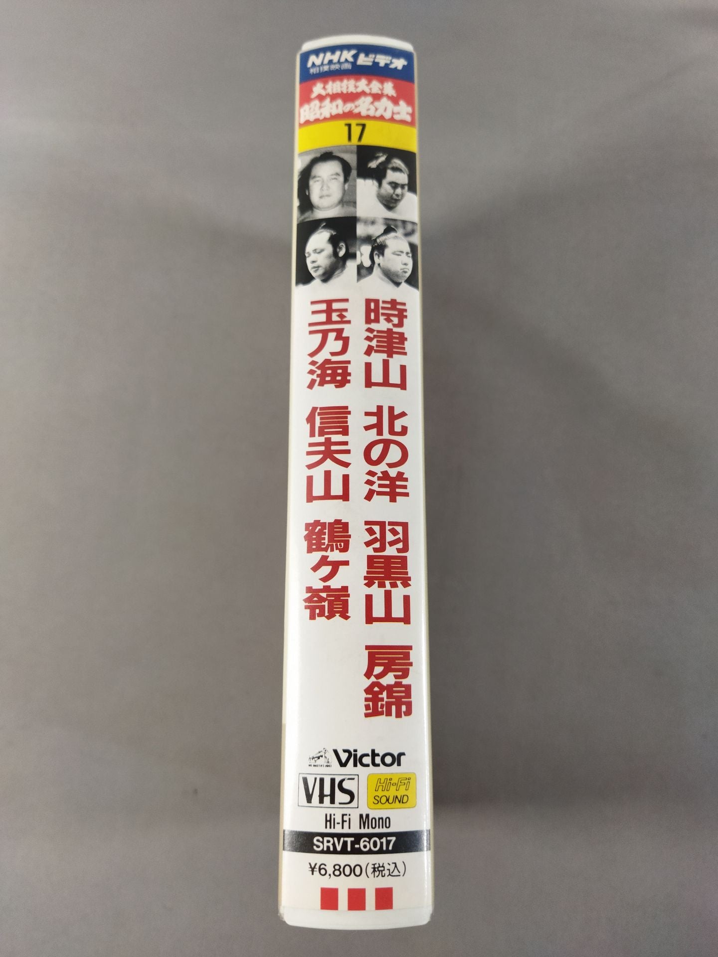 The Complete Works of Sumo Wrestling Daizenshu Showa Famous Sumo wrestler 17 Tokitsuyama Kitanoyo Haguroyama  Boshiki Tamanoumi Nobuoyama Tsurugamine