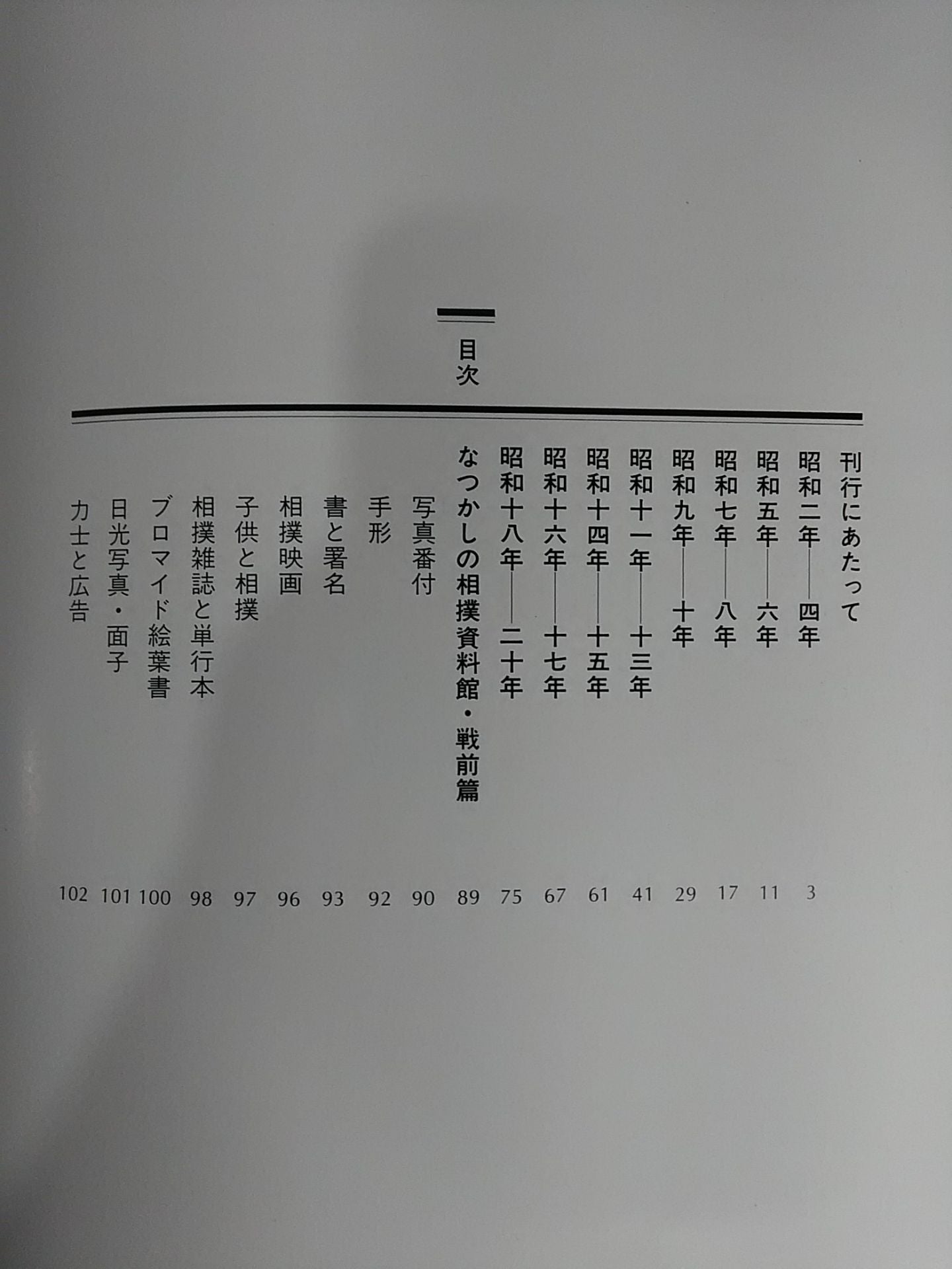 目でみる昭和の大相撲(上)