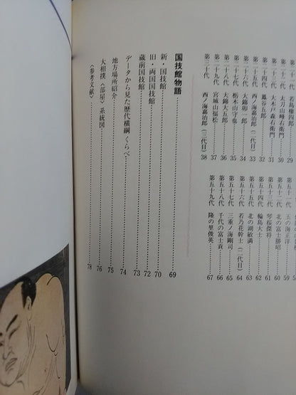 Commemorating the completion of the new Kokugikan Successive Yokozuna Biography