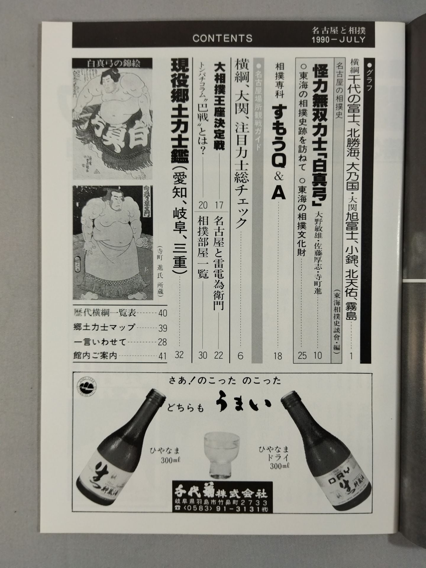 Nagoya and Sumo 1990 No.9