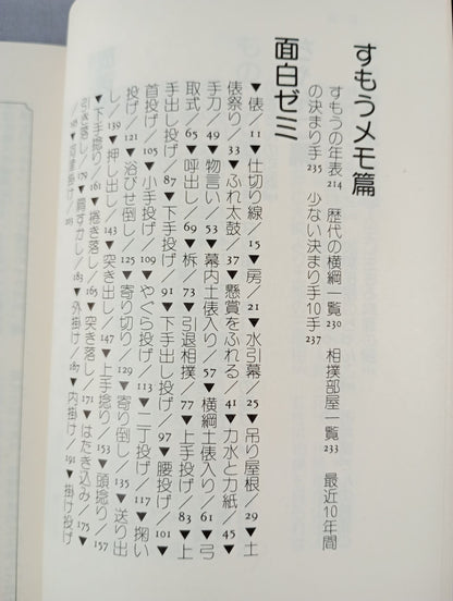 北出アナのすもう雑学