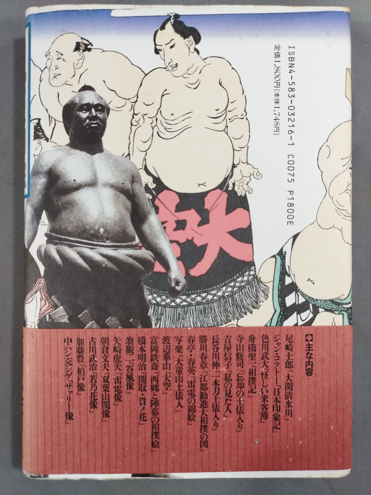 Portrait of a Sumo wrestler