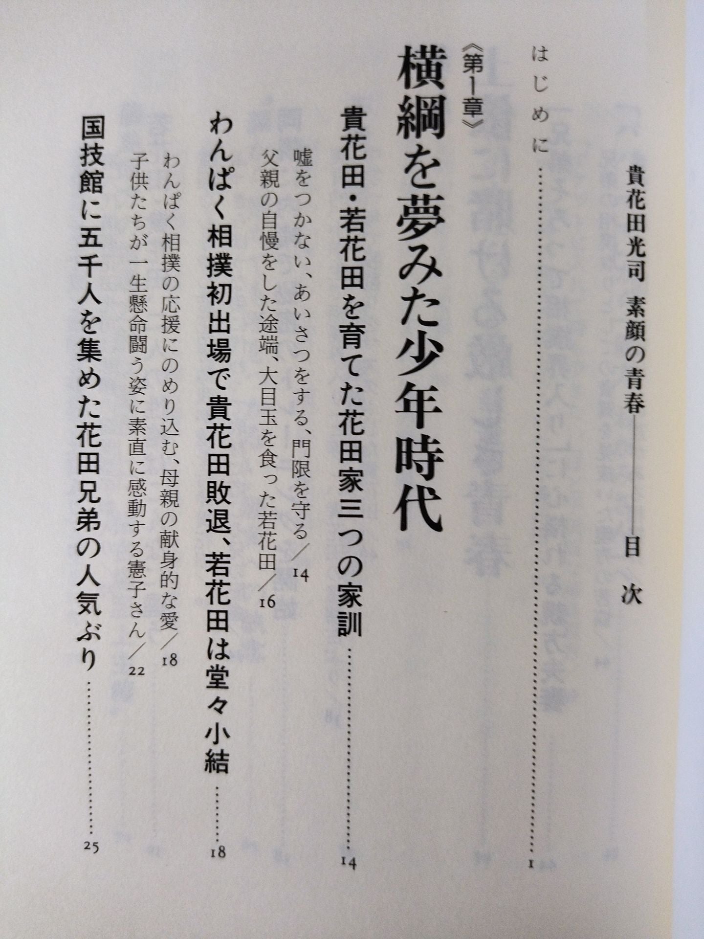 Koji Kihanada Youth with a real face - Aim! All about the youngest yokozuna Takahanada