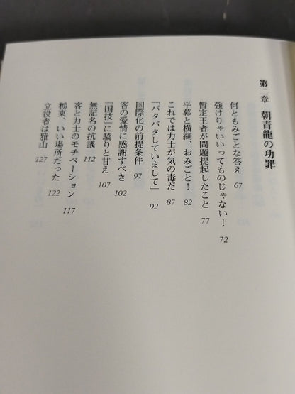 お帰りなさい朝青龍