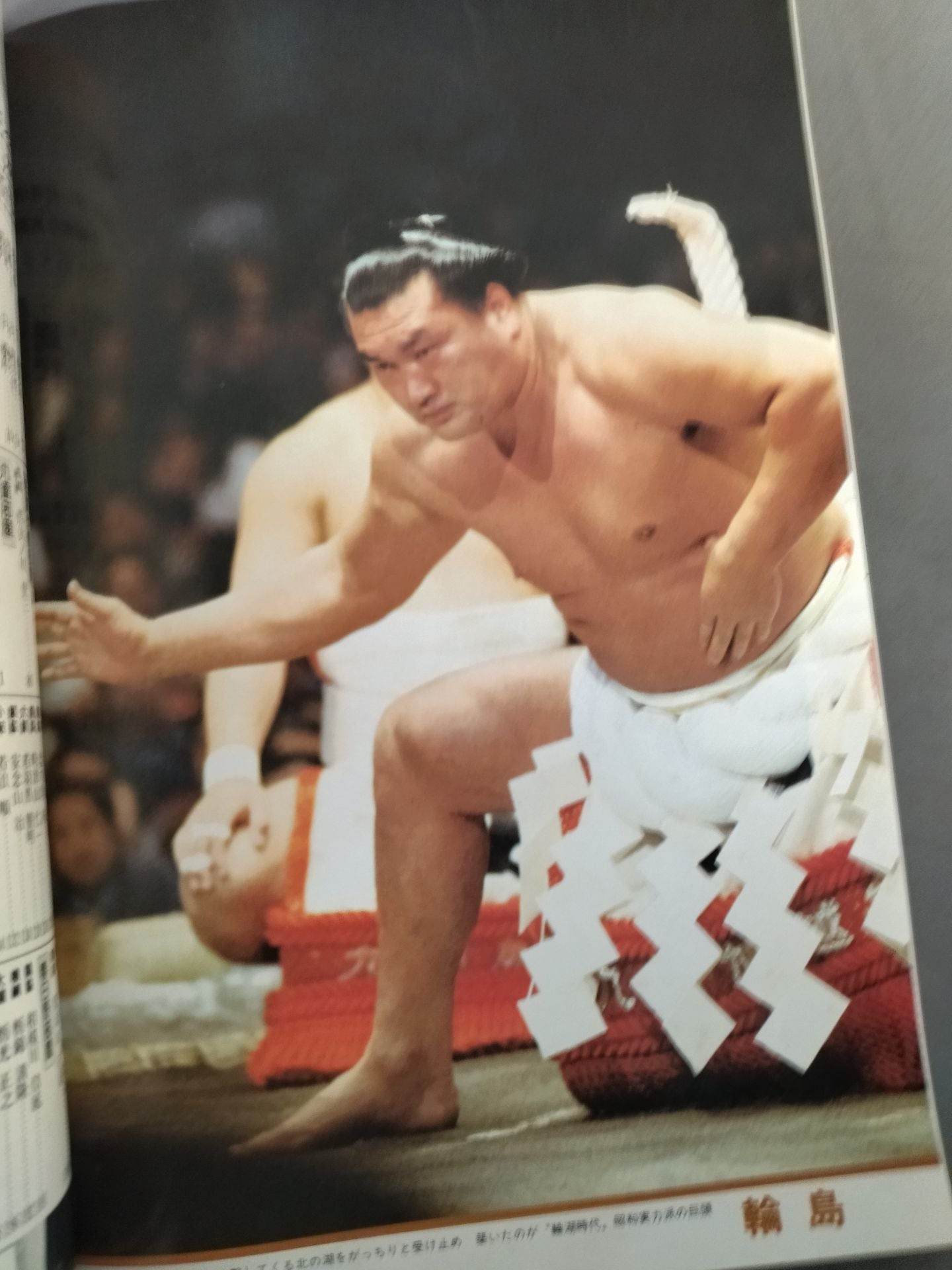 Sumo photo  report 100 famous Sumo wrestlers of the new Showa era