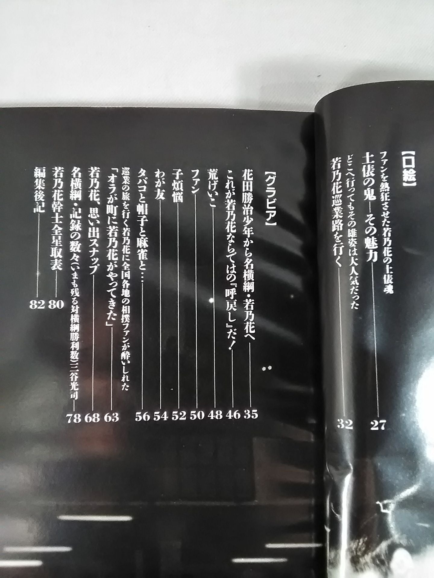 Sumo Bessatsu Spring Issue New President Futakoyama Katsuharu Album