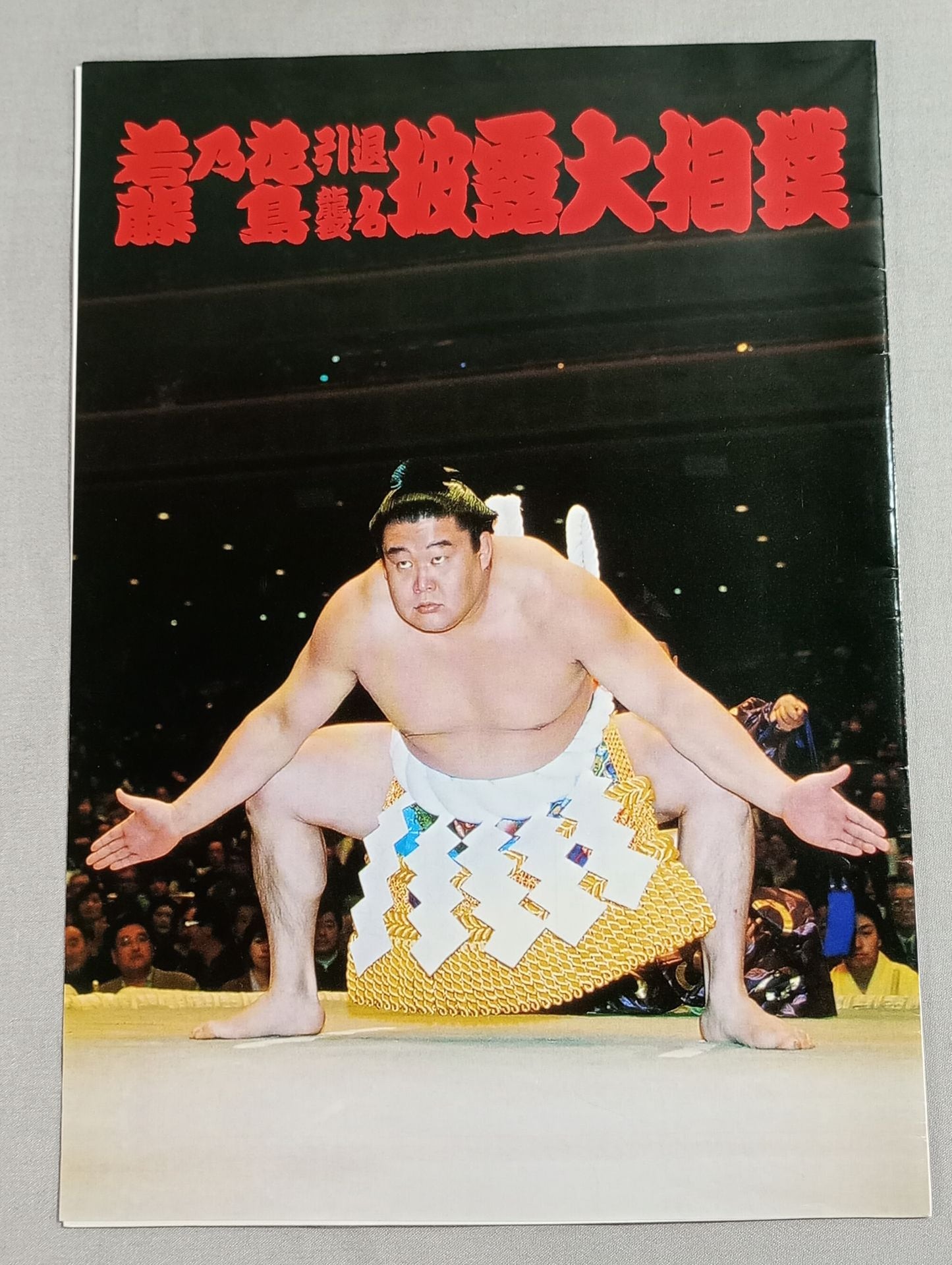 Wakanohana  retirement, Fujishima attack name show sumo list of matches 