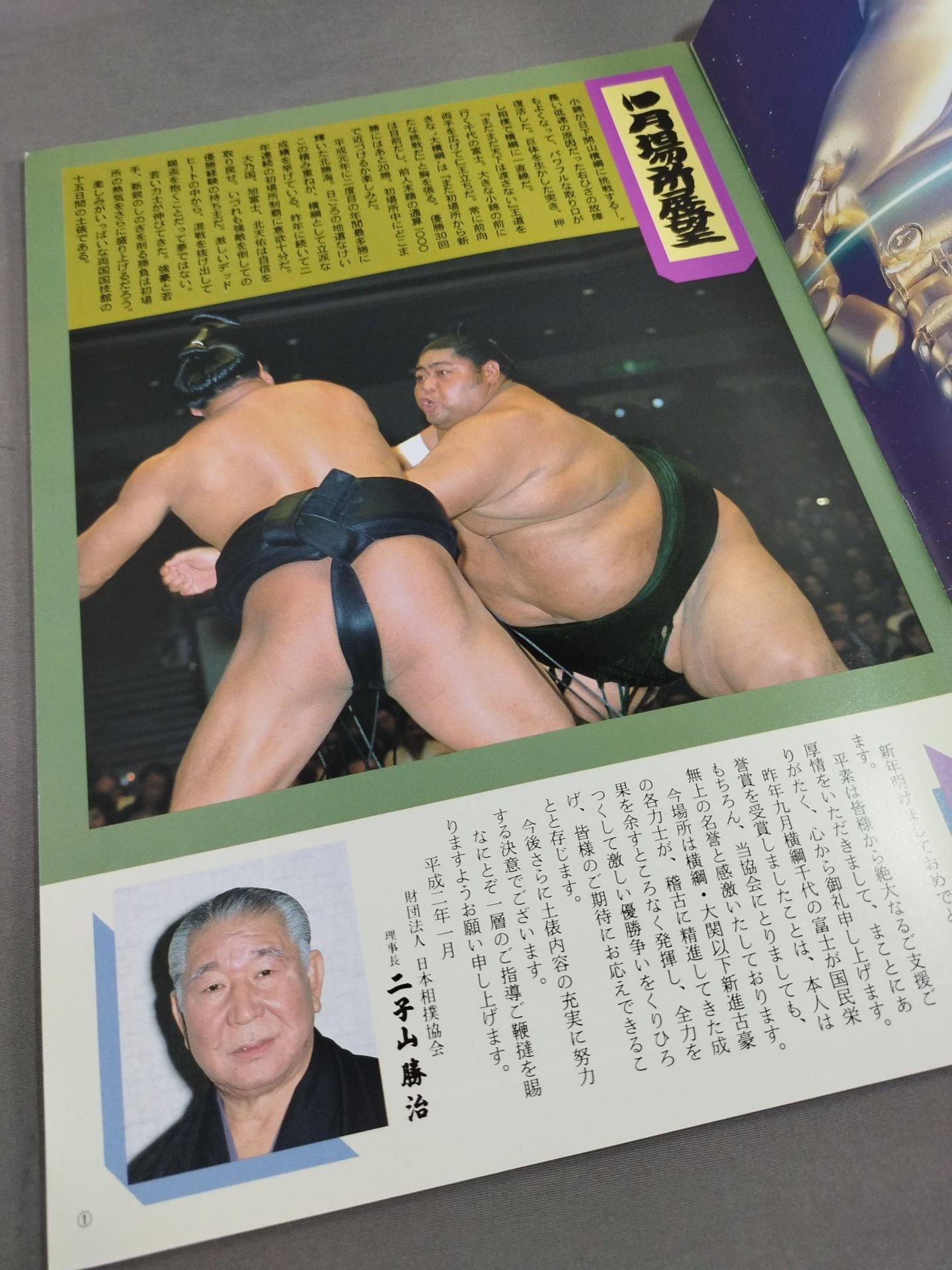 大相撲一月場所(1990年)