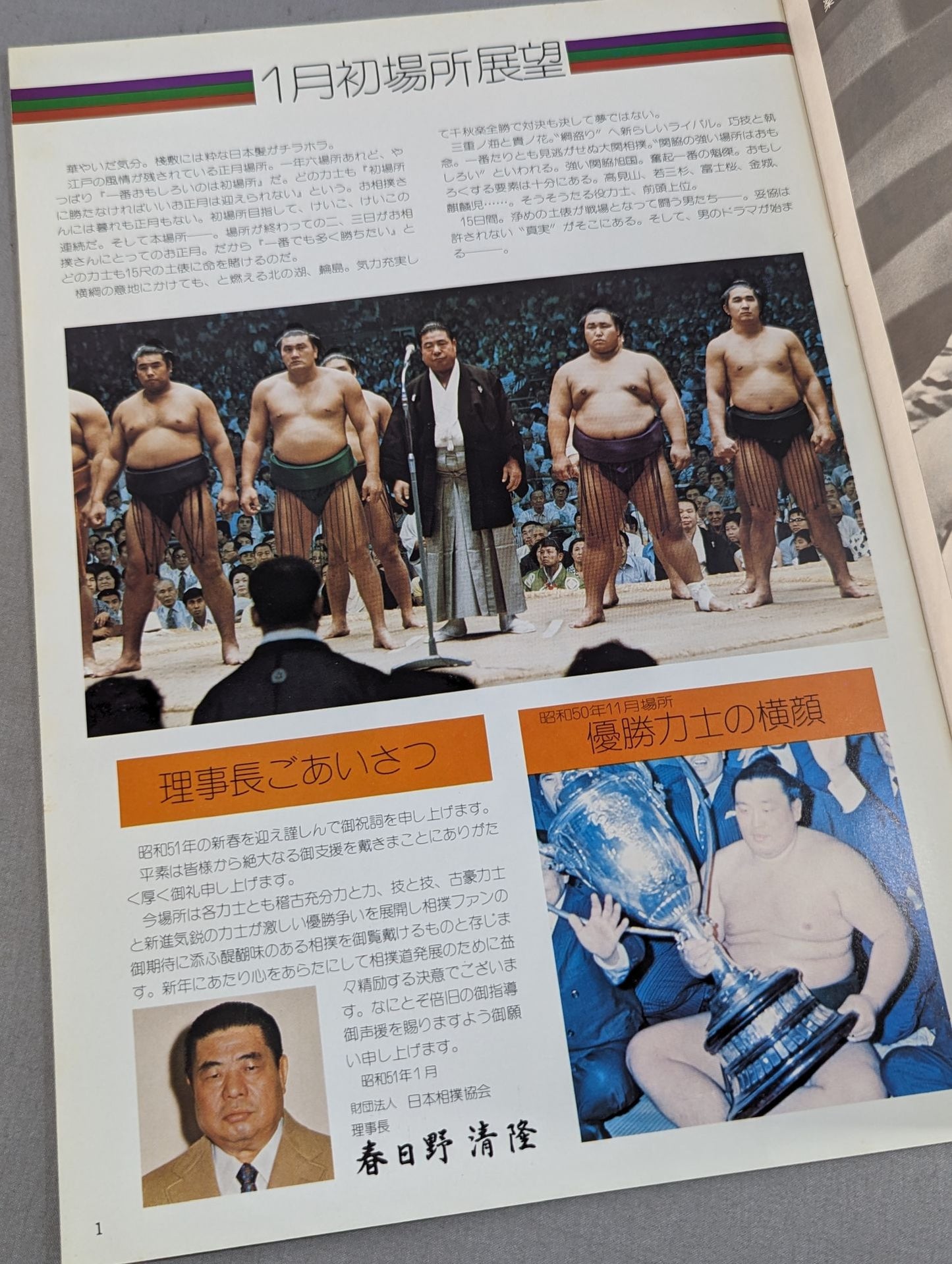 Sumo Tournament (1976)