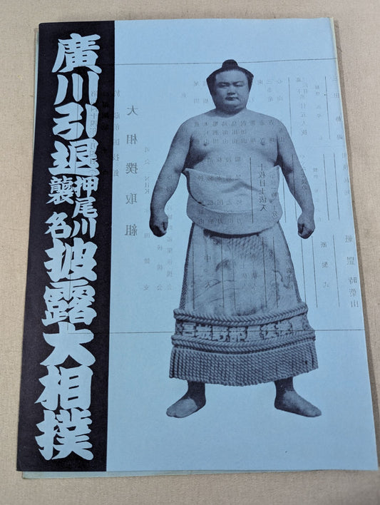 廣川引退・押尾川襲名 披露大相撲 取組表