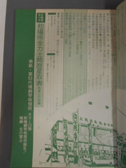 相撲 1973年3月号