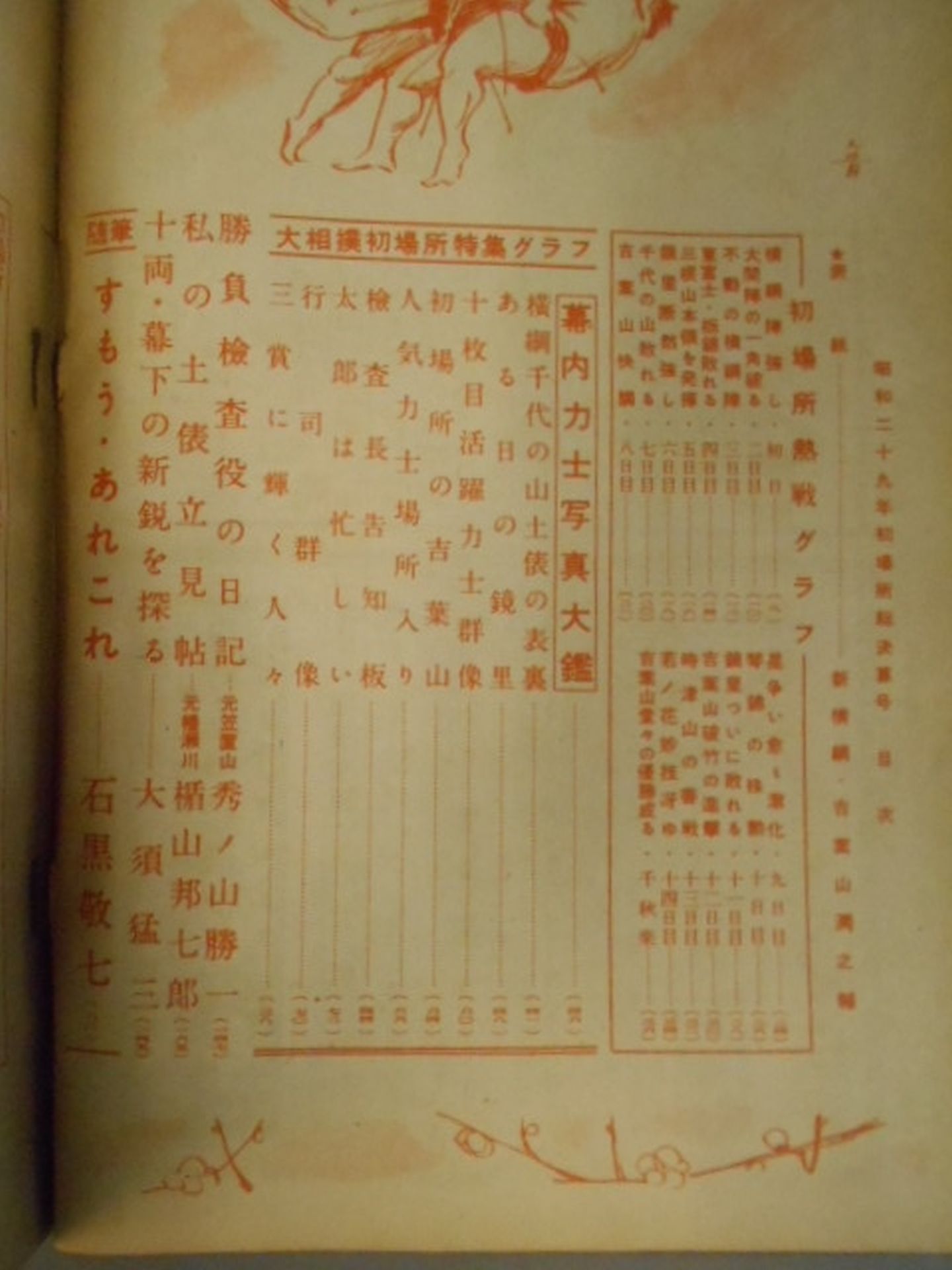 相撲 1954年2月号
